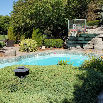 Saline, Michigan - Pool Landscape Music