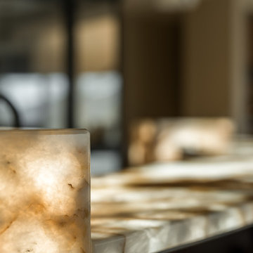 Caesarstone Concetto Back Lit Bar & Island: The Next Level