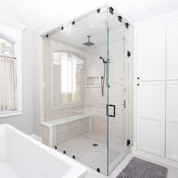 Rustic Elegance Master Bathroom Suite