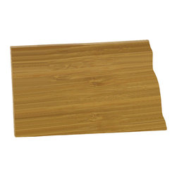 CuttingBoards.net - State Shaped Cutting Boards, Black Richlite, South Dakota - Cutting Boards