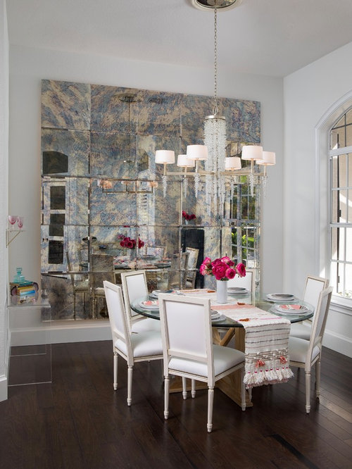Antique Mirror Feature Wall Antique Mirror Feature Wall Mirrors