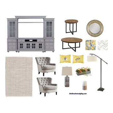 E-design Transitional Mood Board