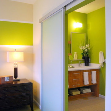 Sliding Passage Door | Aluminum Framed Top Hung Sliding Glass Door