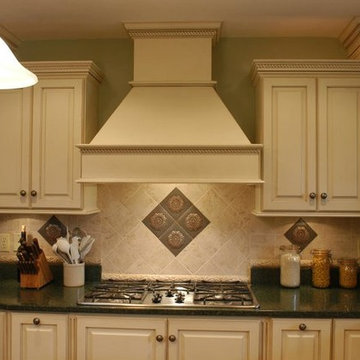 Outdated contemporary kitchen gets a 'Traditional' redesign