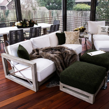 Hillsboro West End Custom Screened in Porch