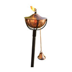 Large Pyramid Torches, Set of 2 - Contemporary - Outdoor Torches - by