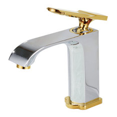 Bathroom Faucets In Gold Tone two tone bathroom sink faucets | houzz Bathroom Faucets In Gold Tone two tone bathroom sink faucets | houzz