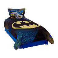 Blue Monkey Bedding Blanket Decor PAUL FRANK RAINBOW Polka Dots TWIN COMFORTER