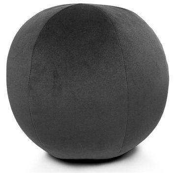 Posh Ball Pillow - Charcoal