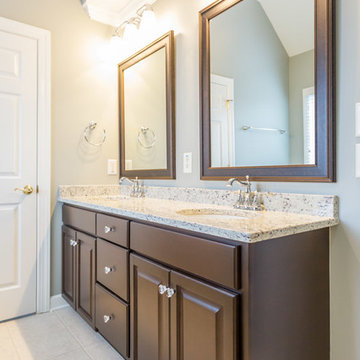 Abbington Subdivision, Apex, NC ~ 3 Bathroom Remodels