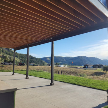 Motorized Retractable Screens for Large Patio - Overhead-Mounted on Balcony