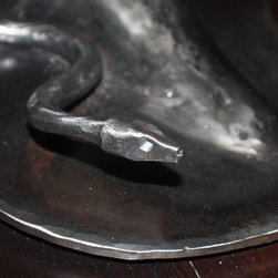Hand Forged Office table base and bar - Products