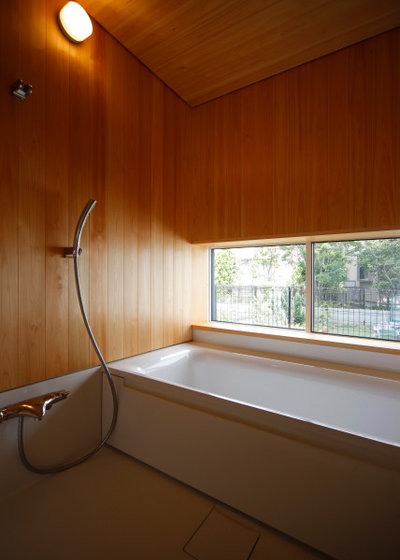 アジアン 浴室 by 中村聖子／横山設計室