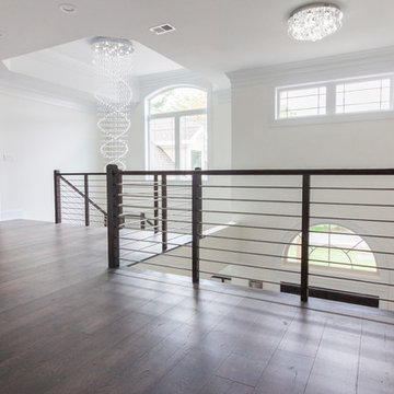 Project #50 | Geometric Staircase with Contrasting Tones