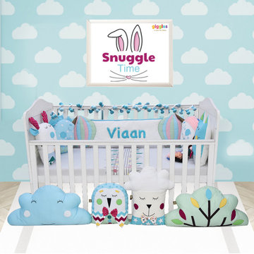 Snuggle Time Cot Bumper Set - Viaan's Nursery