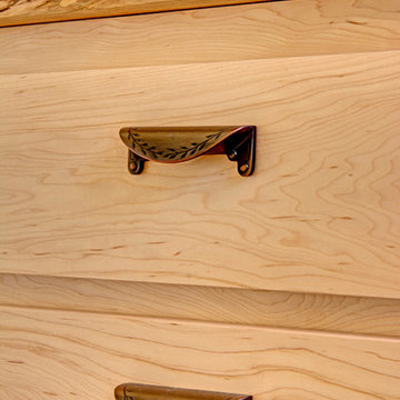 Hickory Reface and a custom bathroom