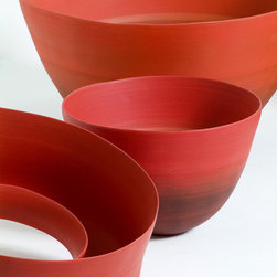 Rina Menardi bowls in poppy - Home Decor
