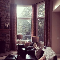 Pine Creek Home Makeover - Curtains