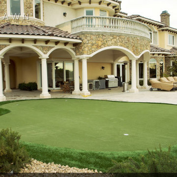 Golf and Putting Greens with Artificial Grass
