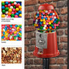 Vintage-Look Gumball Machine Stand, Coin Bank Nostalgic Decor 1920s-Style