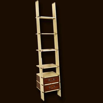 Authentic Models Library Ladder in Ivory