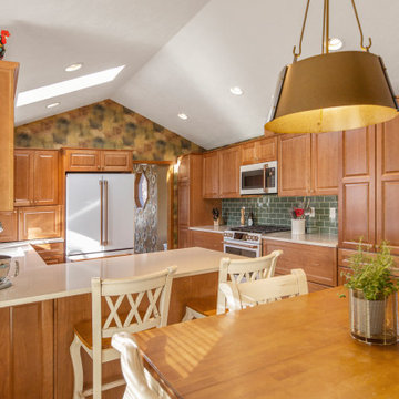 Abstract Traditional Kitchen