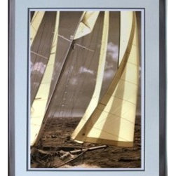 Sailing 3 Framed Art - Artwork