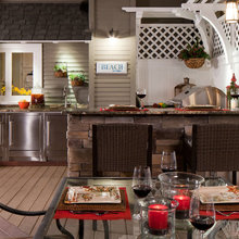 outdoor deck area