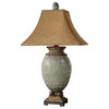 Uttermost Kayson Green Mosaic Table Lamp 26516