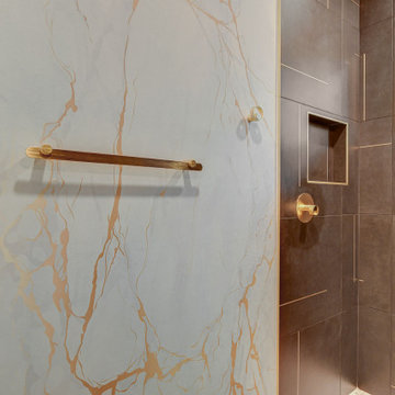 Trendy Hall Bath in Anthem Country Club