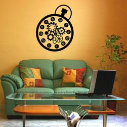 Clock Decorative Wall Decal (SKU 003) - Wall Decals