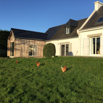 Extension bois et Aménagement d'un studio