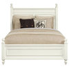 Smiling Hill Panel Bed in Marshmallow, Queen