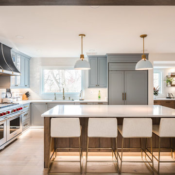MODERN FRENCH RIVIERA FEEL KITCHEN RENOVATION BY TALHA GURSOY