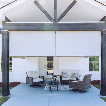 Patio Shades That Complement The Home's Exterior