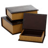Traditional Brown Wooden Box Set 55700