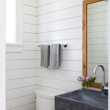 Basement bathroom