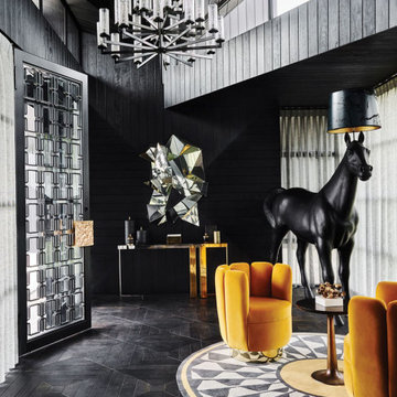 Eclectic Artful Residence