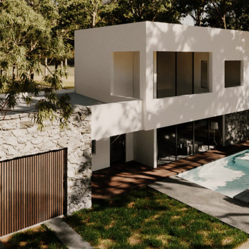 Simple relaxing house inside the nature - ALR House