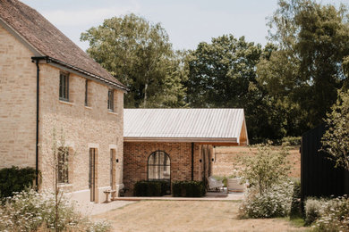 Photo of a farmhouse house exterior in Surrey.