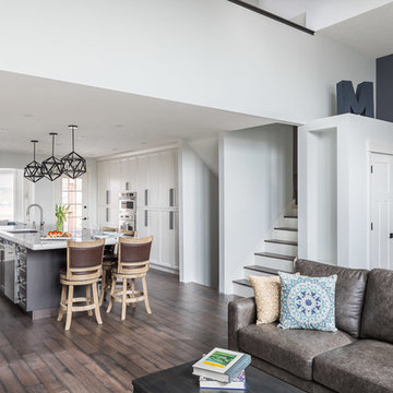 Cooking in Style; Exquisite Modern French Kitchen and Main Floor Renovation