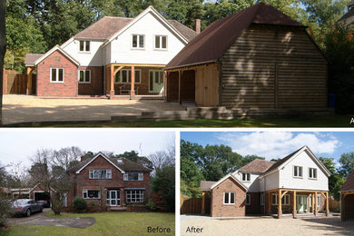 Medium sized contemporary home in Hampshire.