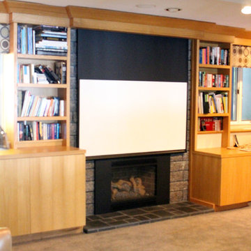 Meridith Media Room / Home Office