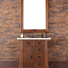Powder room vanity