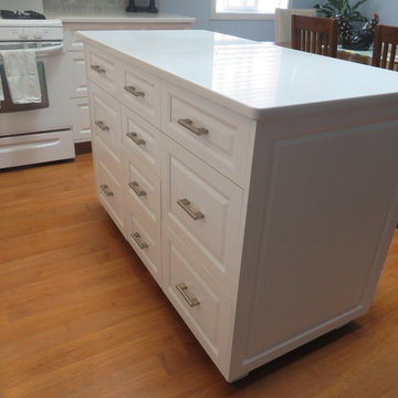 Contemporary and Elegant: The Modern Raised Panel Door (Cabinet Refacing)
