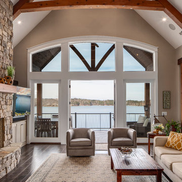 Classic Lake House Custom Home