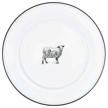 Sheep Dinner Plates set of 4,Sheep