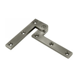Solid Brass Pivot Hinge (3-7/8" x 5/8" x 1-5/8") - Hinges