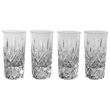 Elizabeth Vodka Glasses Clear Crystal, Set Of 4