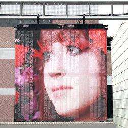 Flexible LED screen with curtain structure - Products